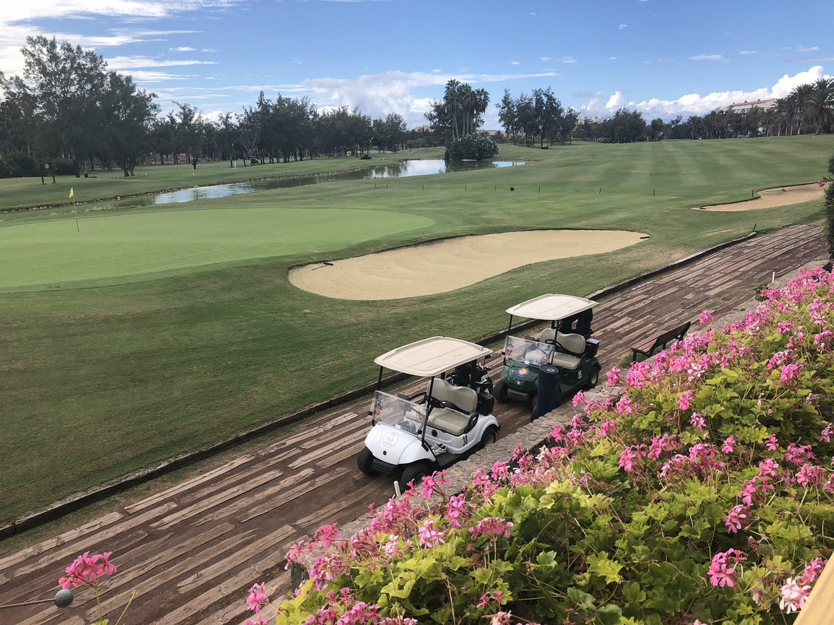 What a lovely place to have a meeting today .. #golflasamericas