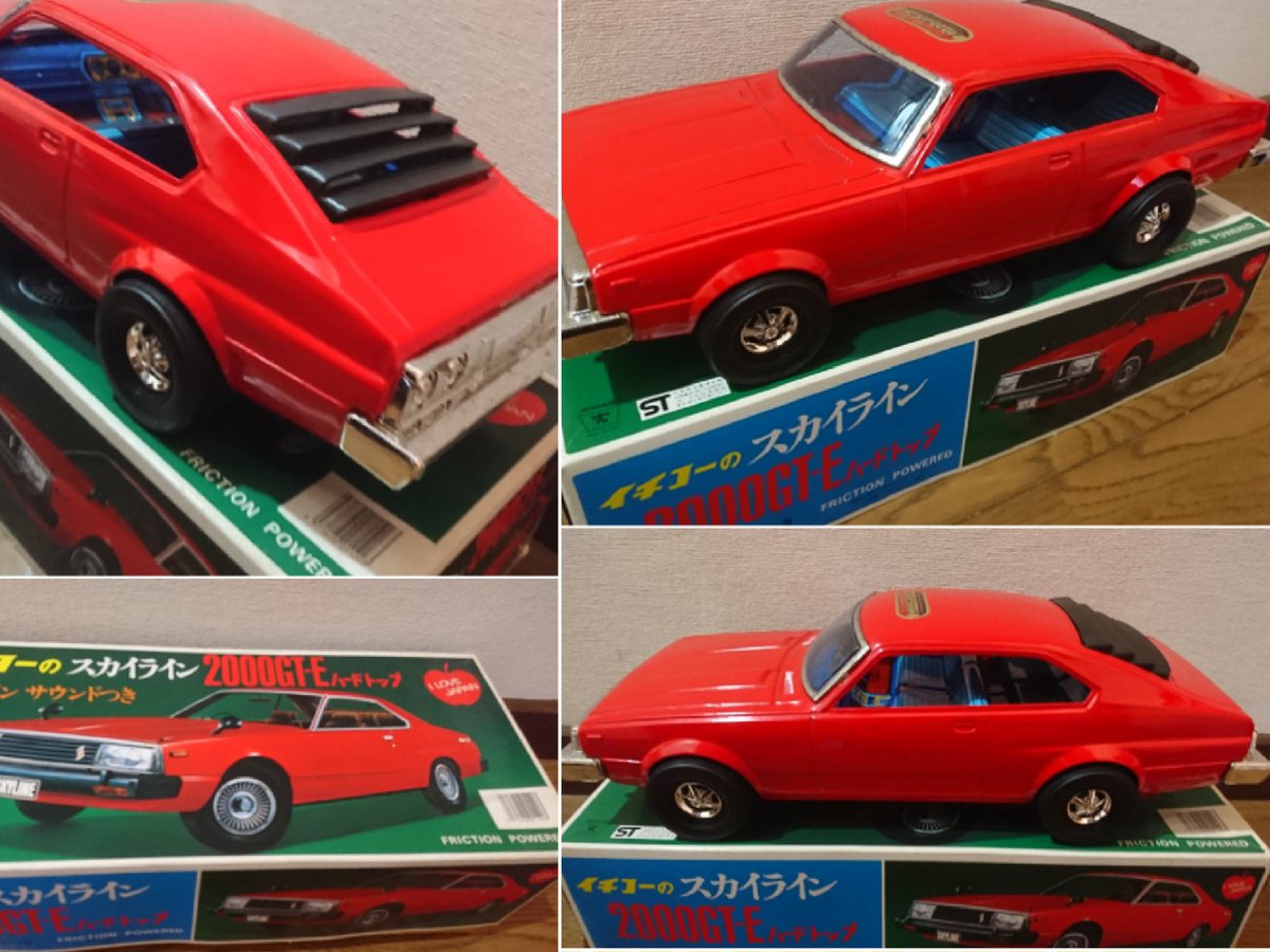 美品 イチコー ブリキ スカイライン ジャパン ハードトップ