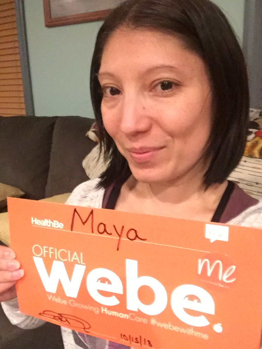 mayanorthen's tweet photo. Excited to officially be a #webewarrior @HealthBeMe! Big thanks to @Aintnoshamepain for nominating me! https://t.co/YyMQEmtXk7
