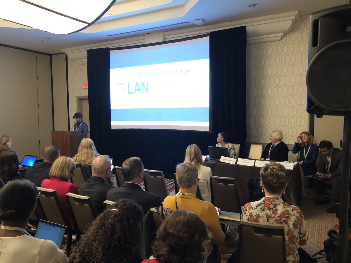 zaidirad's tweet image. Standing room only for #LANSummit session on innovation in capturing quality and next generation of measurement with leaders like Aparna Higgins and Shantanu Agrawal from @NatQualityForum #PFCC #Imaging3 @grebeccahaines @ImageScribbler