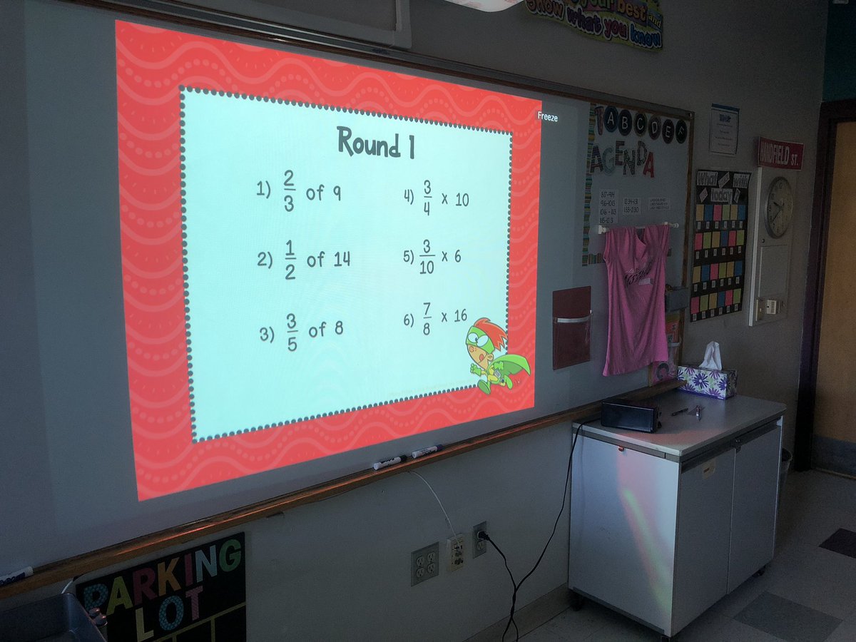 msmoura11's tweet image. Playing trashketball to review fraction operations #HMSMonday #betterthanaworksheet #cooperativelearning