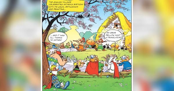scroll_in's tweet image. Translating Asterix jokes and puns: The genius of Anthea Bell (and Derek Hockridge) bit.ly/2S8VpvS