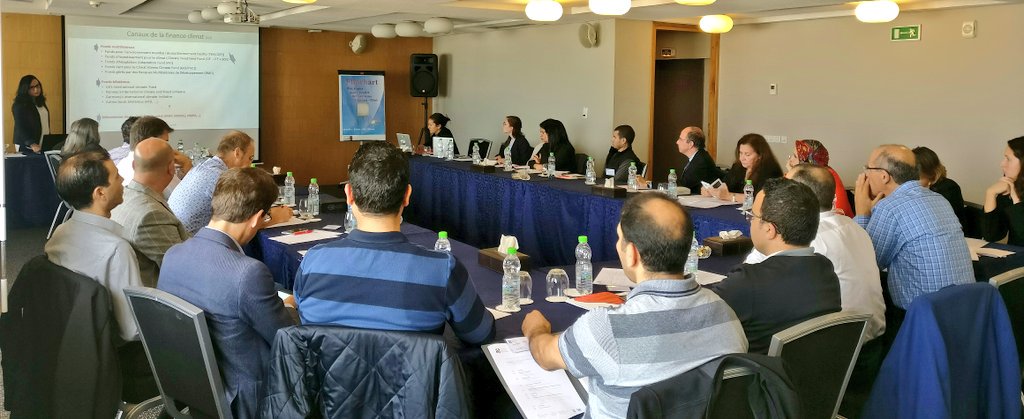 ITC_sustainable's tweet photo. #PME du secteur textile + agro-alimentaire qui ont developpé leurs strategies d'adaptation climatique participent a l'atelier sur paysage de #financementvert au #Maroc dans cadre du projet: renforcement de #resilienceclimatique dans #chainesdevaleur internationales @BMZ_Bund https://t.co/XYaKn0UWLc