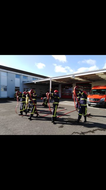 CoedcaeSchool's tweet photo. Year 10 and 11 pupils enjoying day one of the Phoenix Course. Many thanks to @StnFire for an action packed, informative day. Our pupils thoroughly enjoyed!
#phoenixcourse
#workingtogether
#importantlessons https://t.co/gimxk7DGoR