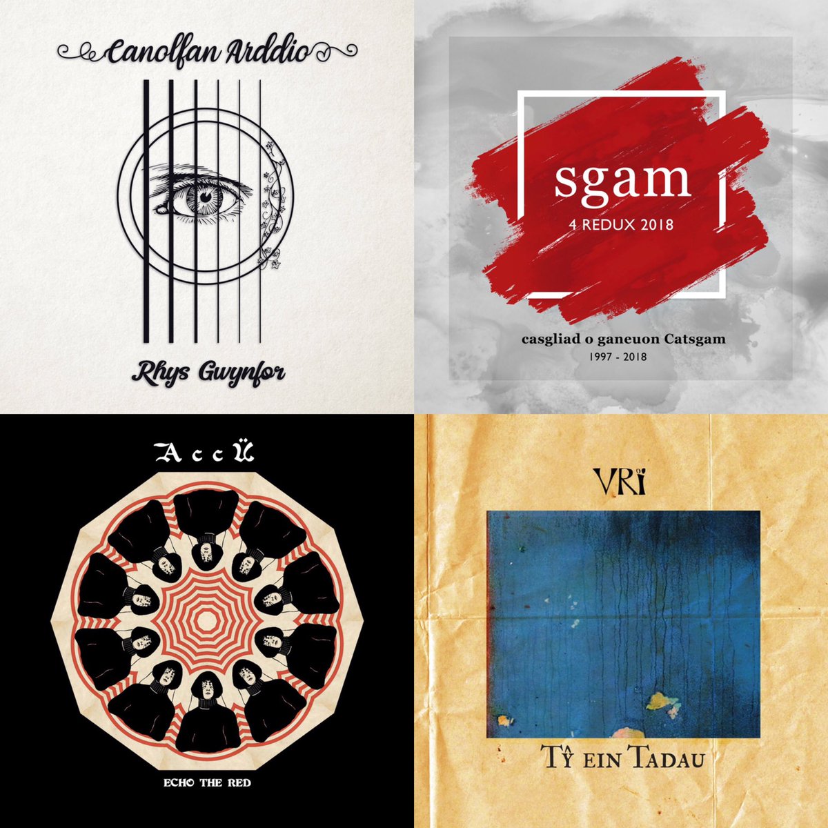 ALLAN DDYDD GWENER! Sengl <a href="/RhysGwynfor/">Rhys Gwynfor</a> ‘Canolfan Arddio’ ar <a href="/RCoshR/">Recordiau Côsh Records</a>, albym <a href="/ACCU___/">Accü</a> ‘Echo The Red’ ar <a href="/LibertinoRecs/">Libertino</a>, albym @VriOfficial ‘Tŷ Ein Tadau’ ar <a href="/erwydd/">Erwydd</a> (CD yn y siopau eisoes) a chasgliad goreuon <a href="/Catsgam1/">Catsgam</a> ‘Sgam’ ar <a href="/fflachcyf/">fflachcyf</a> (CD yn y siopau eisoes)