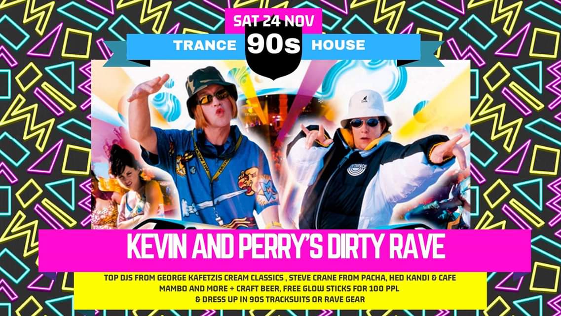 So in July, Kevin and Perry become superstar promoters and organised their BRUNCH RAVE - to da sounds of the wickedness! As XMAS is coming they thought let's have a banging festive party <a href="/BoxxedDigbeth/">Boxxed</a> 24 Novemeber let's get Dirty!