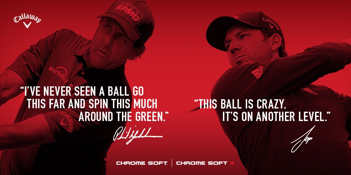 CallawayGolfEU's tweet image. &quot;This ball is crazy!&quot; - #ValderramaMasters Champion @TheSergioGarcia 

#ChromeSoftX #TeamCallaway