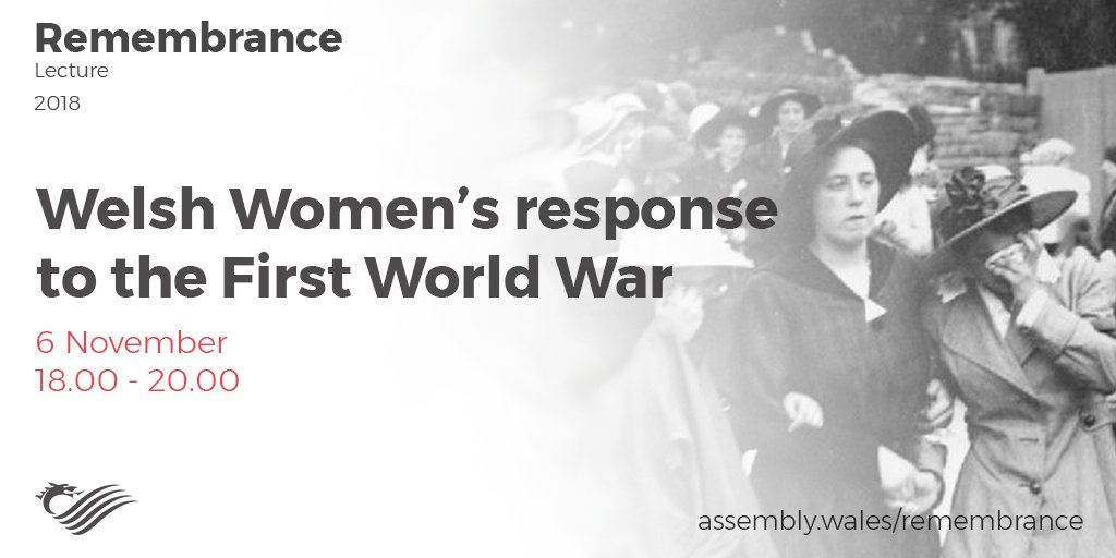 What impact did the First World War have on women in Wales? This year we’ll be welcoming Dr Dinah Evans of @BangorHistory to deliver our annual Remembrance lecture, followed by a Q&A chaired by Dr Elin Royles of @AberUni. Join us: socsi.in/SRyrD