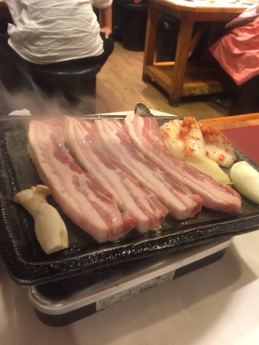 厚切りサムギョプサル