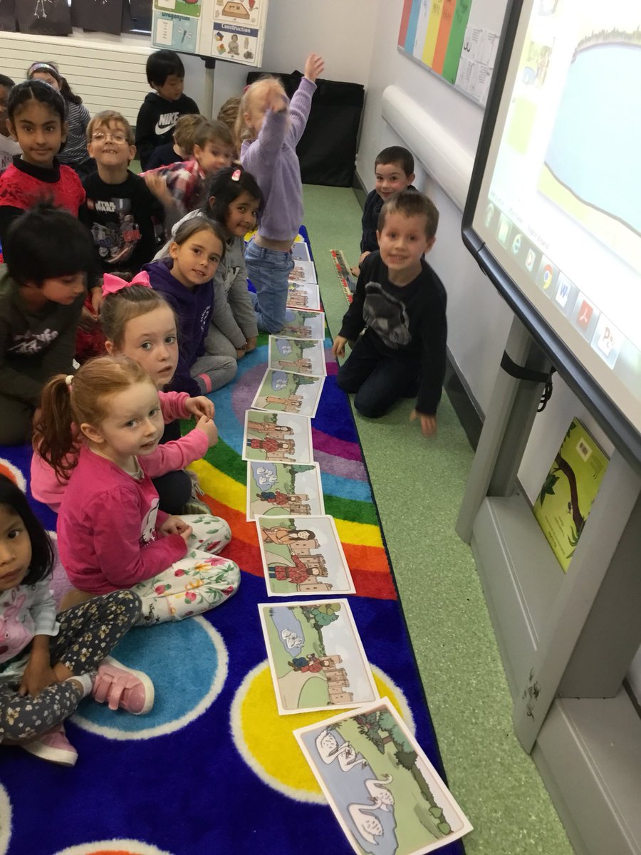 SeniorInfGETNS's tweet photo. The children all loved working together to retell the Irish legend “ The children of Lir”. https://t.co/GyFigaJI2L