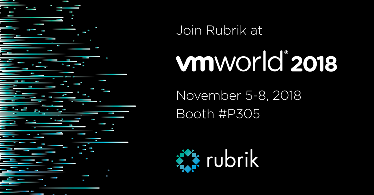 LPeghaire's tweet image. Don&apos;t miss Rubrik at @VMworld Europe! We&apos;ve got a lot in store at booth #P305. From #vAllstars to an exclusive @ClusterDeepDive book signing. Full agenda: bit.ly/2Eq616N