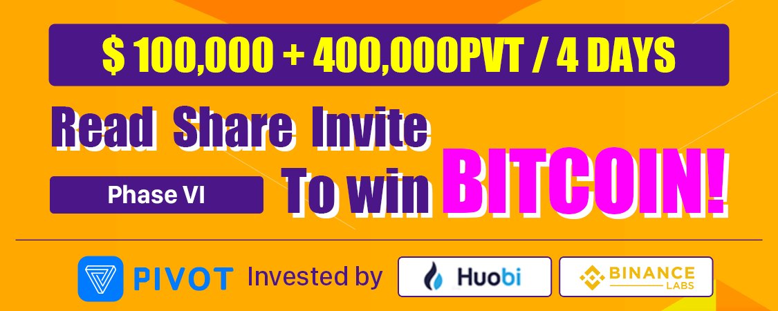 💰Read the post to get BTC Bonus: shared from <a href="/Pivot/">Pivot</a> pivot.one/share/post/5bc…