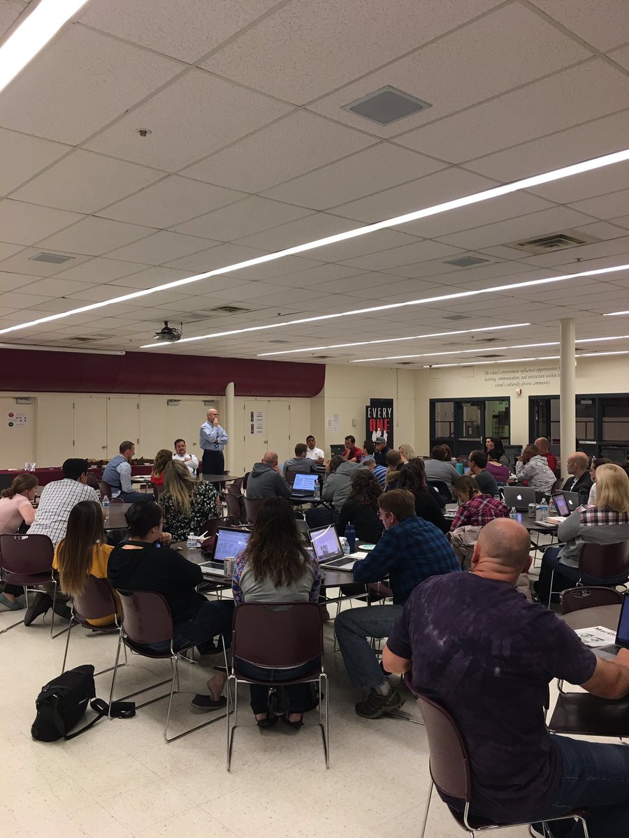 mvhsbruins's tweet image. @mvhsbruins Teachers gearing up for a great day of PD on the Pyramid of Intervention with a blended learning approach! Gearing up to be the best we can be for our students! #BruinsRiseUp #ASDeveryOne