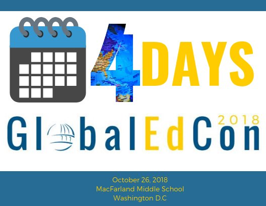 DCGlobalEd's tweet photo. We have over 30 incredible sessions offered at #GlobalEdCon18 and with our personalized scheduling through @guidebook you can make sure to choose sessions that will help YOUR practice in YOUR context! Register by 10/22 to secure your spot! https://t.co/RLSiDgkB9i https://t.co/EjsDNZcV7L