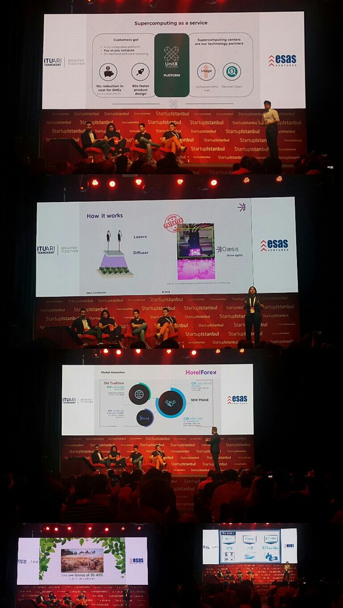 NidalQanadilo's tweet photo. (2 of 2) Remaining five #startups of top 10 @istanbulstartup

Buy &amp; sell hotel rooms, transform windows into #SolarPanles, #chatbot to diagnose plants disease, laser light to grow plants, #SuperComputing on demand! 

#VC #innovation https://t.co/oewMUGHmU1