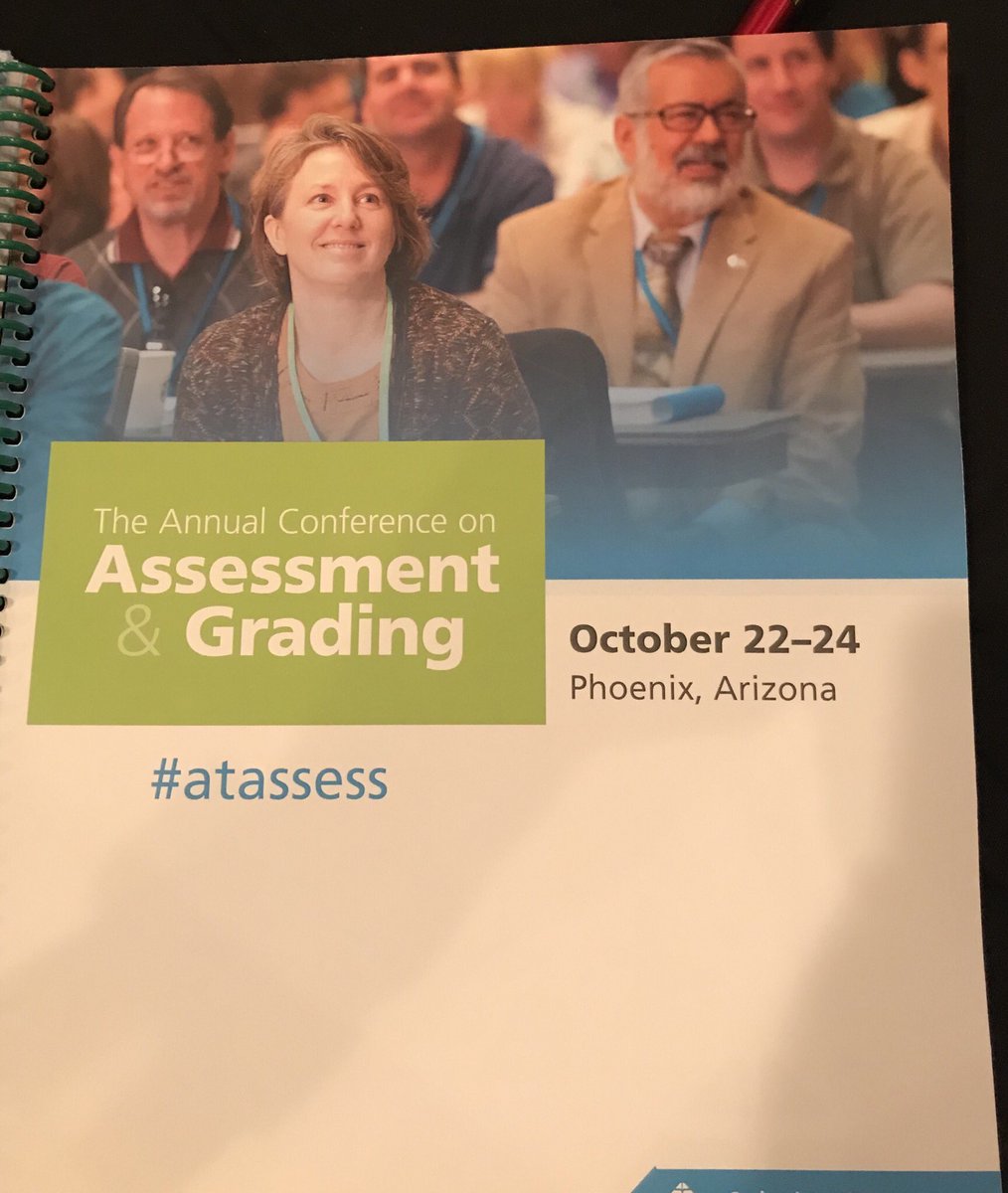 Using assessment to drive instruction. #continuouslearner