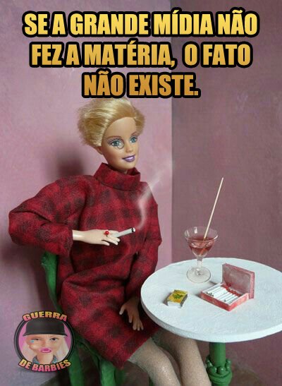 GuerradeBarbie's tweet photo. Nosso trabalho é levar informação verdadeira com qualidade e imparcialidade, pode confiar, evite mídias obscuras.
#Globoélixo #guerradebarbies #guerradebarbie https://t.co/fwGMS39ECz