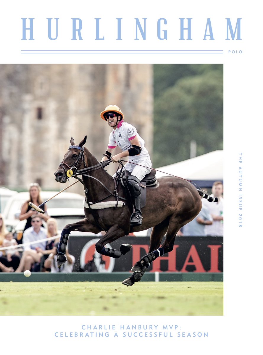 Read it while it's hot! From grass roots to <a href="/AllProPolo/">All Pro Polo League</a>, Carmignac's art collection to Coco Chanel's love affairs, plus all the action from the international high goal! Check out our Autumn 2018 e-mag here: tinyurl.com/ybqrxqej
#Polo #Hurlingham <a href="/cophanbury/">Charlie Hanbury</a> <a href="/ElRemansoPolo/">El-Remanso</a>