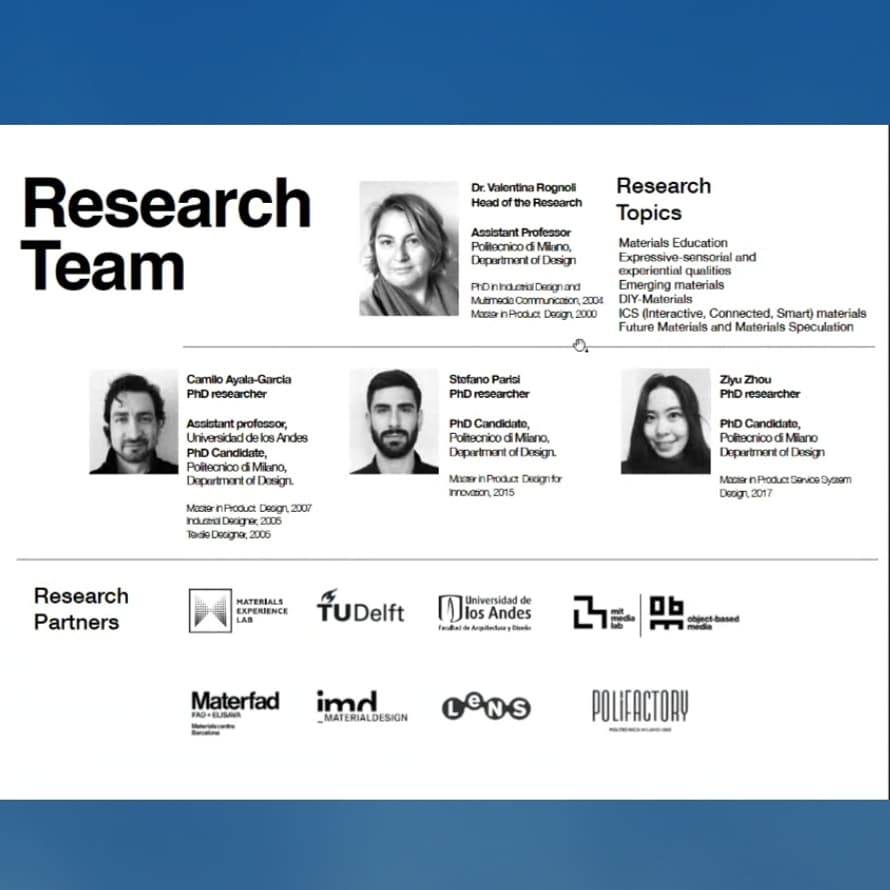fabricademy's tweet photo. Today during our #fabricademy recitation we had the pleasure to have Camilo Ayala Garcia and @stefanoparisiSP talking about their material research group, developed together with Dr. Valentina Rognoli at @MaterialsXLab | @polimi

> https://t.co/kBgTNZUCvH
https://t.co/p5lcRGGTGm https://t.co/NweC5ZTbt7