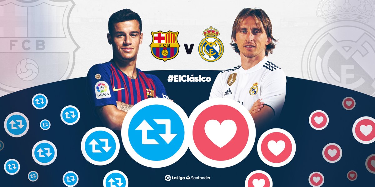 Two magicians, but you can only choose one... 🎩✨

🔁 <a href="/Phil_Coutinho/">Philipe Coutinho</a> 
❤️ <a href="/lukamodric10/">Luka Modrić</a> 

#ElClasico