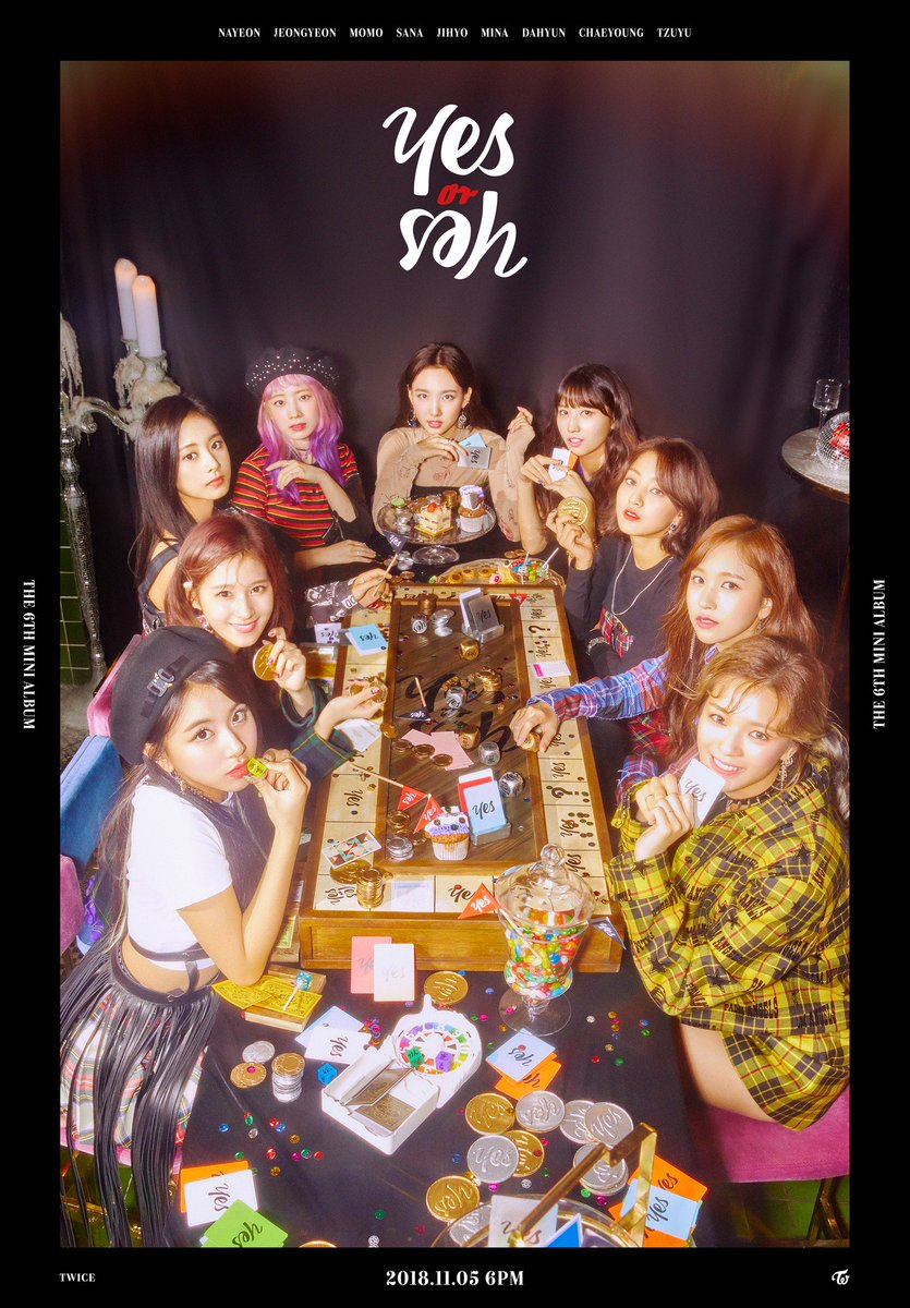 Twice Twice The 6th Mini Album Yes Or Yes 18 11 05 6pm Twice 트와이스 Yesoryes