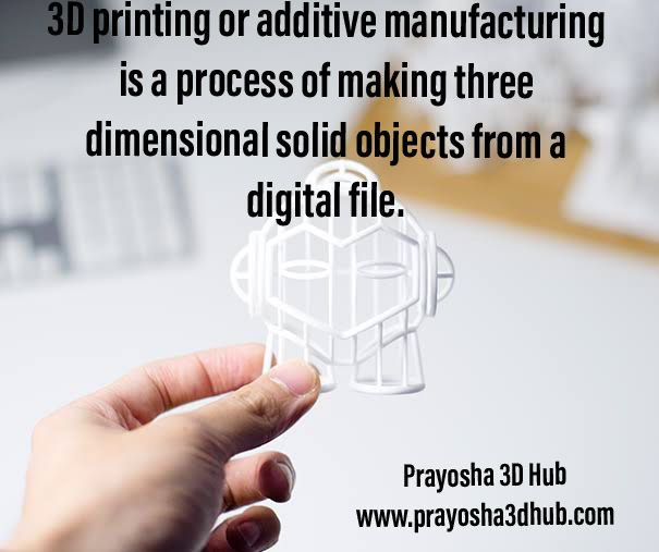 PrayoshaH's tweet photo. 3D printing or additive manufacturing is a process of making three dimensional solid objects from a digital file.

#3dprinting #3dprintawesome #prayosha #prayosha3dhub.com https://t.co/wNYTaoGqQs