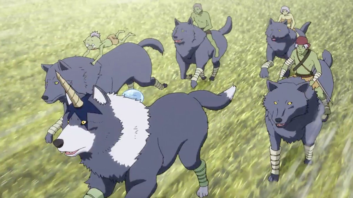 Crunchyroll's tweet image. SOON! Our favorite SLIME continues on his journey, this time to meet Dwarves ✨