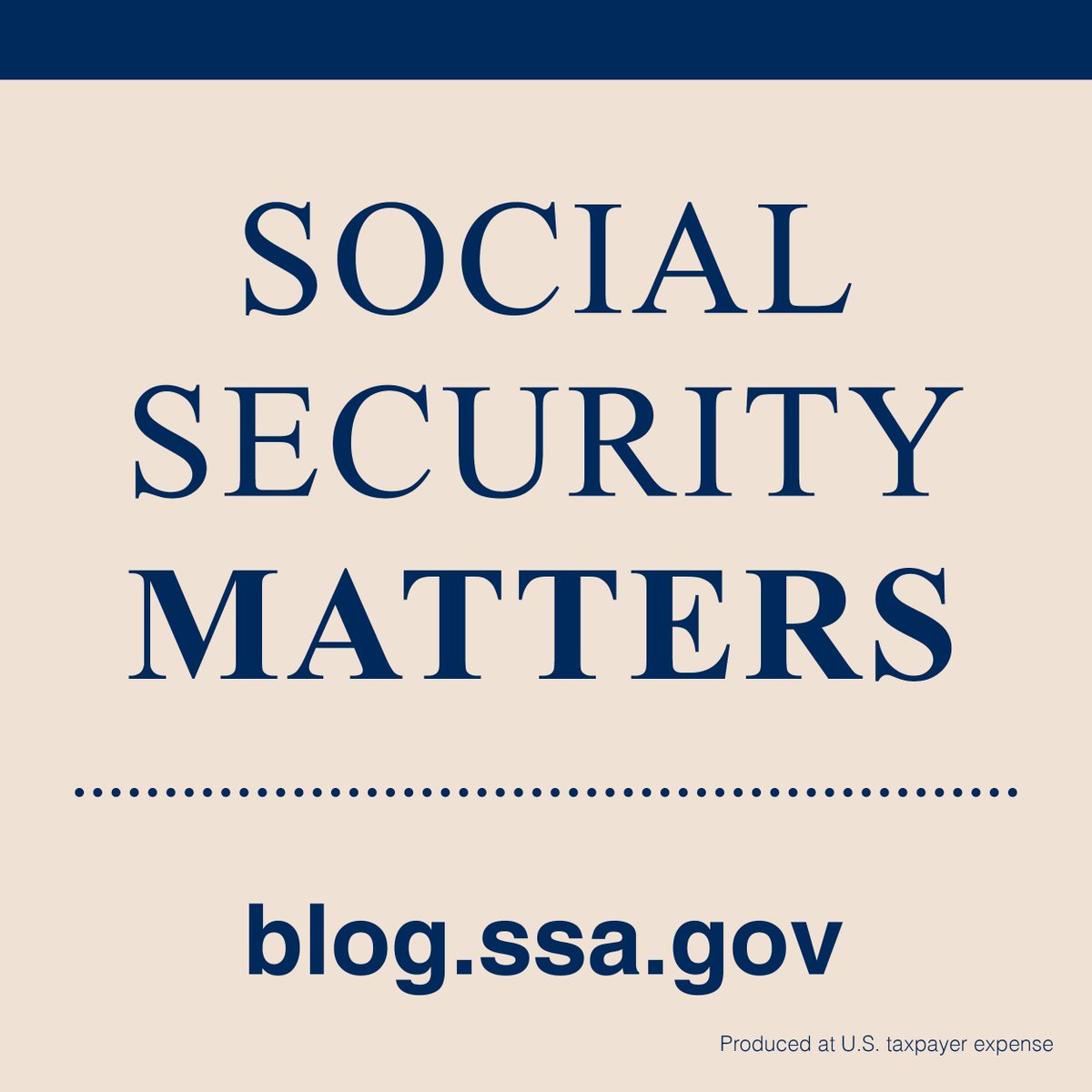 SocialSecurity's tweet image. Please visit #SocialSecurityMatters for a #fraud advisory from #SocialSecurity&apos;s Inspector General: ow.ly/mKYN30mklLS