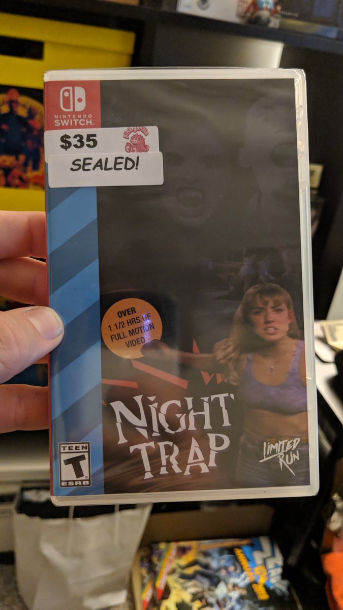 bastichb64k's tweet image. Picked this up in Seattle on the Weekend 😁👍
#nighttrap #bastichb64k #retrogaming #RetroCollecting #RetroGamer #retrogame #nintendoswitch #limitedrungames #pinkguerilla