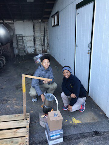 STEAMMHS1's tweet photo. An incredible example of STEAM collaboration between AEE and Culinary Arts here @miltonhershey. Students designed and built cold smoker prototypes. #STEM #STEMeducation #CTE #CulinaryEd https://t.co/QLtmHU4nuK