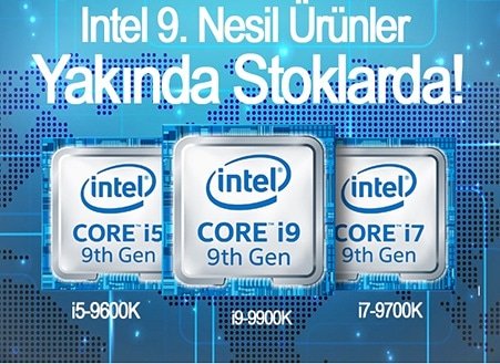 Itsuperstoretr's tweet image. Yeni Intel 9.Nesil Ürünler Yakında Stoklarda.📞02162950095 💻itsuperstore.net #intel #intel9