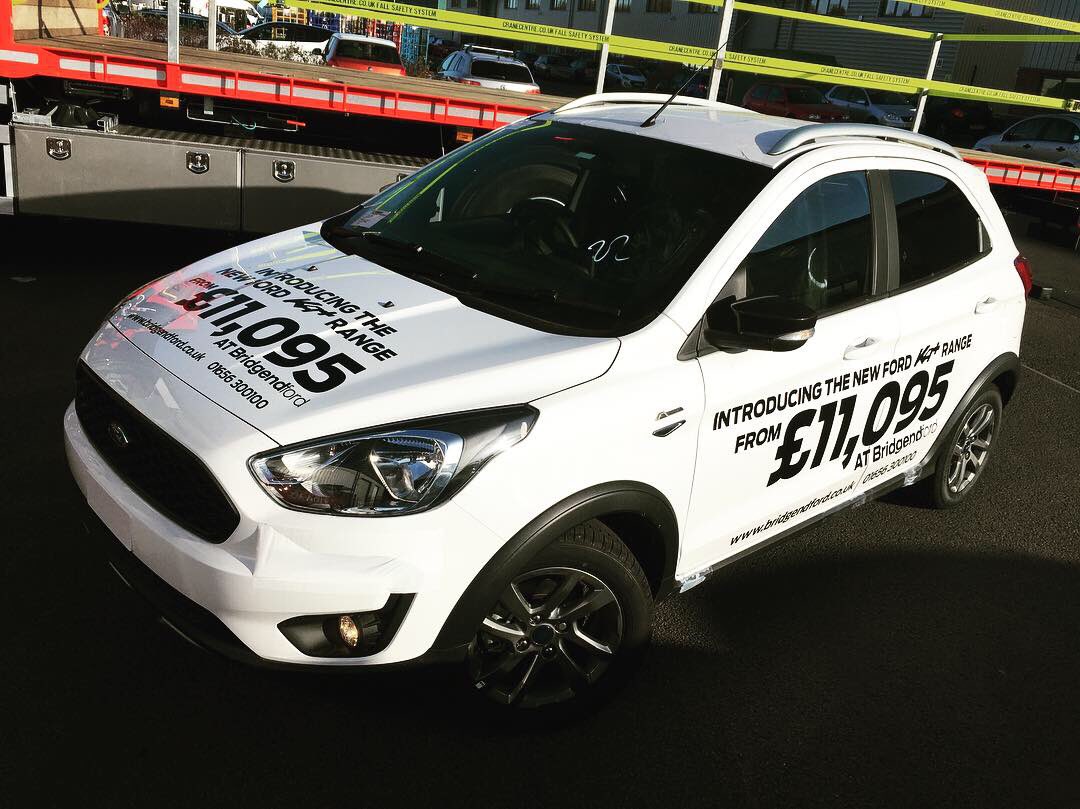 EliteSigns's tweet photo. #Promotional #Vehiclegraphics on a new #Ford #Kaplus for @bridgendford. @metamarkuk #metamark https://t.co/6bEUbvfpcS