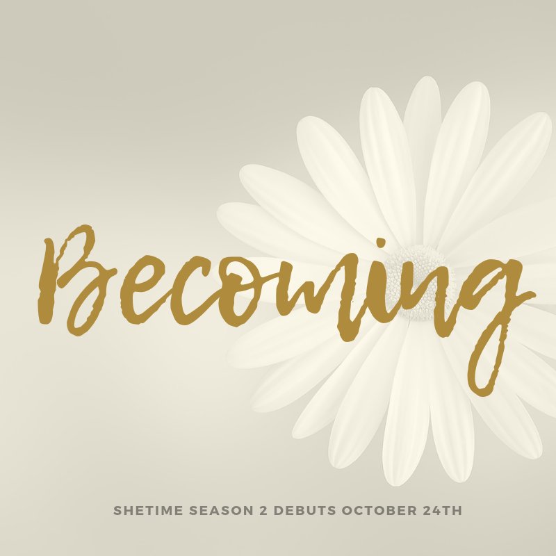 SheFirstProject's tweet photo. #SheTimePodcast is back THIS WEDNESDAY Oct 24th. This season is themed "Becoming". Listen to the Season 2 trailer: https://t.co/2eSV8TBsnQ. #SheFirst #Becoming #selfcare #selfcaretips #selfcarematters #selfcareisntselfish #selfcareissacred #selfcarepodcast https://t.co/41VZNGbiHg