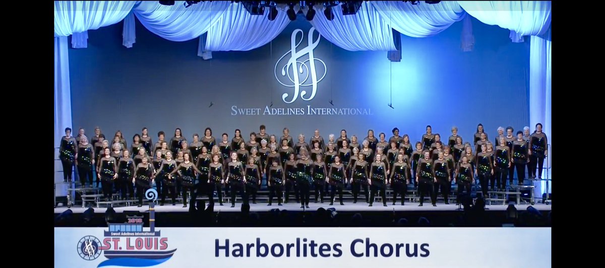 Did you know our Sisters in Harmony, the HARBORLITES just earned 2nd place in the world and only 5 points away from 1st!! Congratulations!!! We are so proud of you!