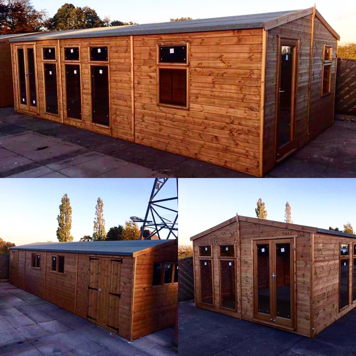 theglobefdn's tweet photo. Our new buildings are up, thanks to the hard work of the @SCIHeritageGB team.
Can't wait to officially open on 3rd November. ♻️🌱🌍
#EcoCentre #Sustainable #RecyclingWorkshop https://t.co/ckwSRbhNki