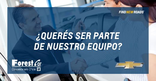 Nueva oportunidad de empleo Representantes Comerciales: forestcar.hiringroom.com/jobs/get_vacan… #Empleo #Trabajo