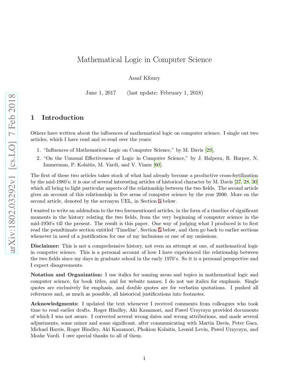 David Van Horn On Twitter Mathematical Logic In Computer - 