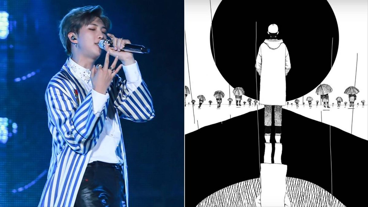 ✨ <a href="/BTS_twt/">방탄소년단</a>'s RM dropped his solo playlist #Mono and it's like free therapy: on.mtv.com/2EBGS9d