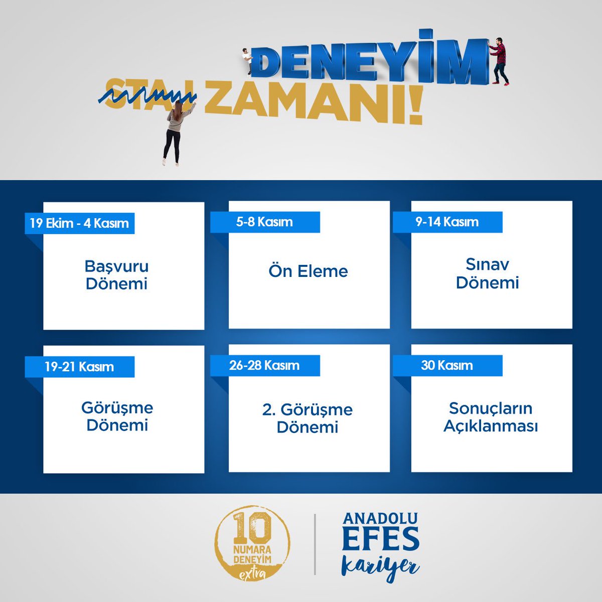 Anadolu Efes'te stajın ötesine geçmek, çalışma hayatına göz kırpmak istiyorsan buradan başla! @anadoluefeskariyer Başvuru için; toptalent.co/anadolu-efes-1…