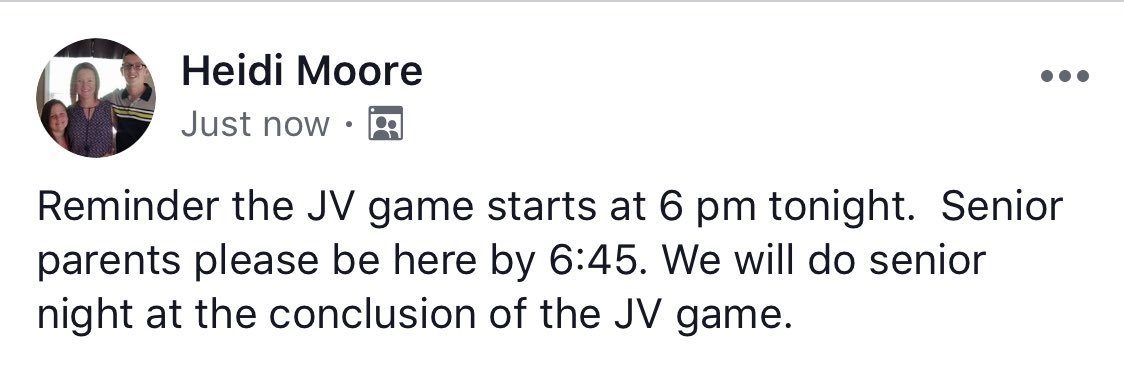 PCVB10's tweet image. jv starts at 6! senior recognition will be around 7!