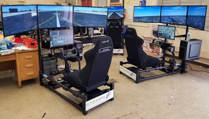 STEMPilot's tweet photo. FORSHAY LEARNING CENTER, LOS ANGELES, INSTALLS 4 STEMPILOT PILOT PRO SIMULATORS
Students at the Forshay Learning Center in Los Angeles have 4 new Pilot Proโs in their new STEM Lab.
Website: https://t.co/CpRozKsz8o
#STEMPilot #ForshayLearningCenter #FlightSimulators #PilotPro https://t.co/12uMs3u5yb