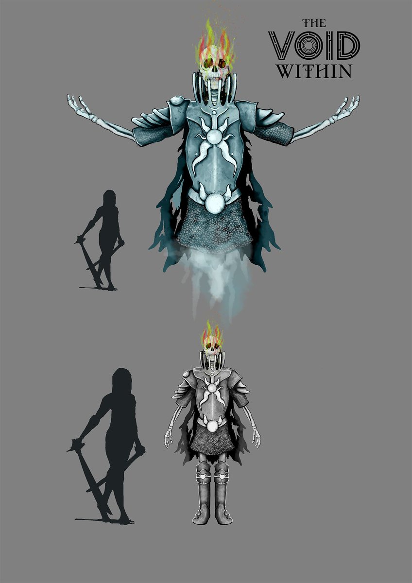VoidWithinGame's tweet image. MORE SPOOKY STUFF! This is a boss concept for the first level called &quot;Limbo&quot;. And it has 2 forms!

#skellyboss #skeleton #bossfight #conceptart #voidwithin #limbo #spooky #indiedev #indiegame #2forms