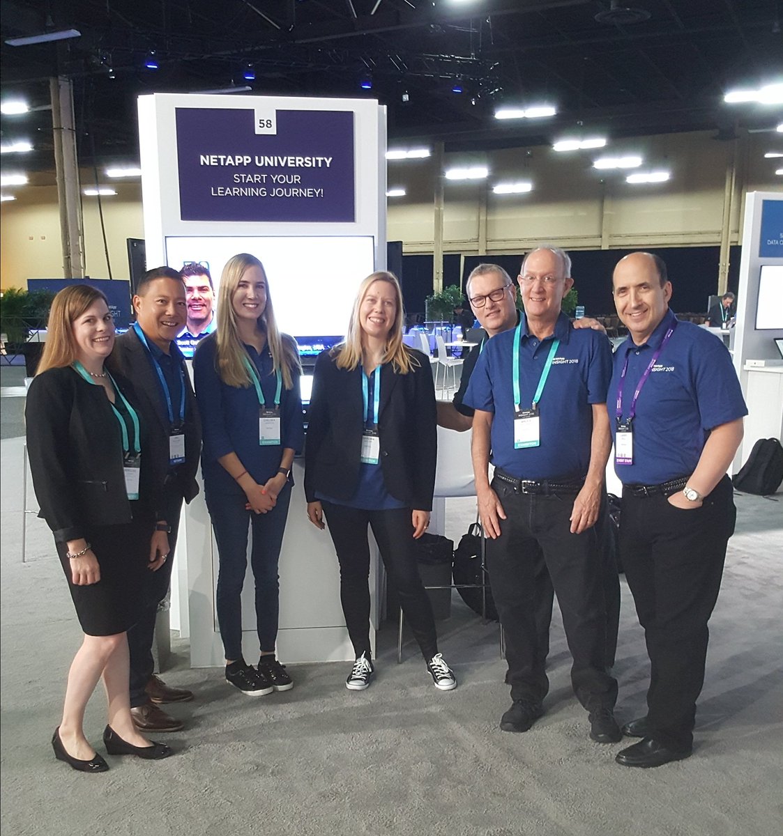 mercedes_adams's tweet image. We are ready to take you on a learning journey @NetAppInsight ! Visit @NetAppU at booths 57, 58, 59 in the pavilion &amp;amp; play our #DataVisionary challenge!
