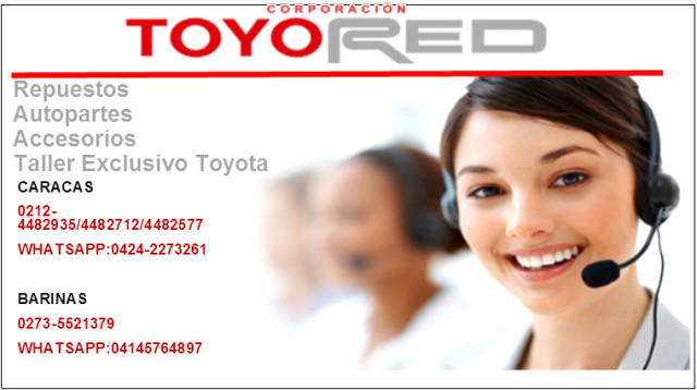 TOYORED_CARACAS's tweet photo. TIENES UN TOYOTA? ATENDEMOS Y ASESORAMOS KILOMETRO A KILOMETRO SOBRE LO QUE NECESITA TU VEHICULO WHATSAPP:04242273261 https://t.co/pdIod8DglP