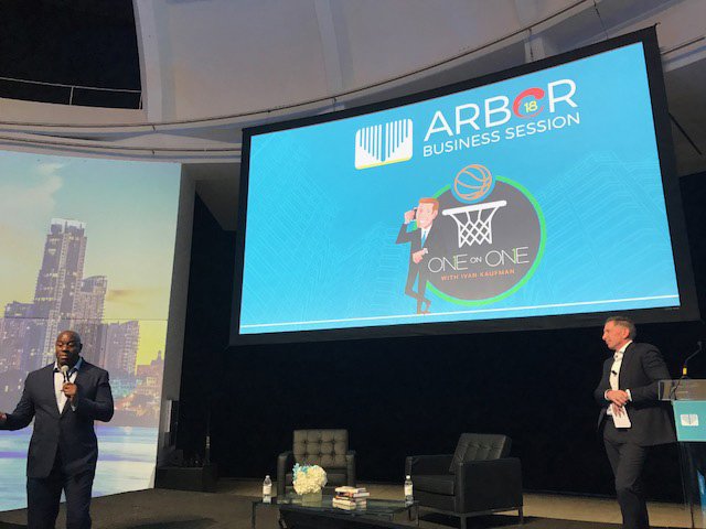 arbor1's tweet photo. Making Magic at ACE 2018! Last night Arbor’s CEO Ivan Kaufman sat down with entrepreneur and former NBA star @MagicJohnson!
#ArborRealtyTrust #ArborACE2018 #ClientEvent #ArborEvents #RealEstate #CRE #CommercialRealEstate #MagicJohnson #NBA #Lakers https://t.co/wofEp2tykU