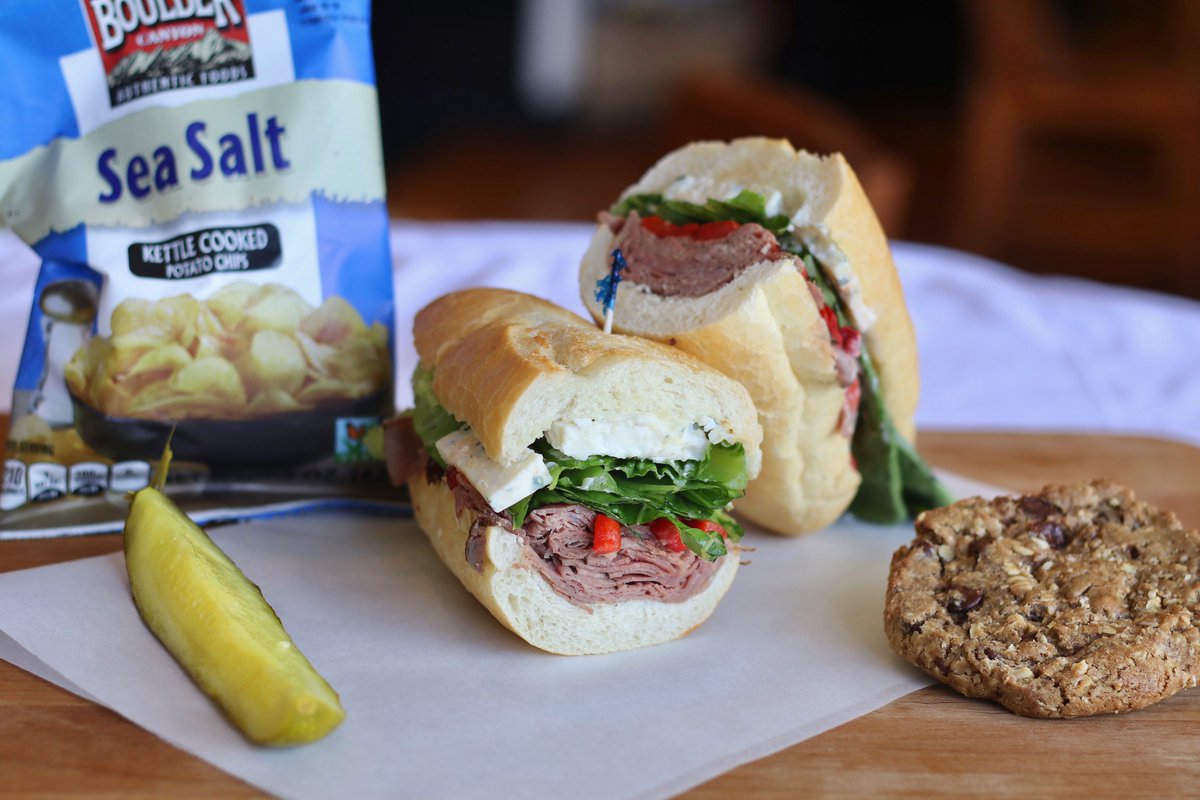 BCDGlenarm's tweet photo. We know how busy you must be! But, here���s a friendly reminder that we provide boxed and ready to go lunches! Equipped with a signature sandwich, chips, a pickle, and your choice of cookie or brownie! #BackcountryDeli #BoxedLunches #ThatWasEasy https://t.co/xmDHaIJpLV