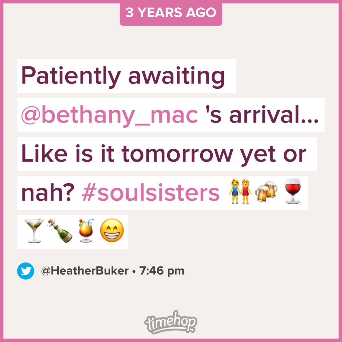 DocHeatherBuker's tweet photo. See you next freaking weekend!!! ⁦@bethany_mac⁩ 🖤🖤 https://t.co/N26fGwz30j