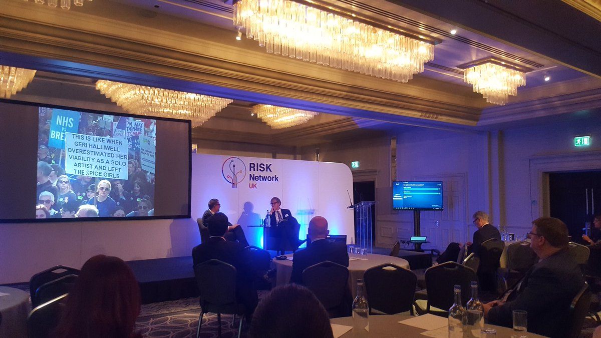 Closing day one with a #CRO interview with Fabrice Brossart #AIG #UKRISK2018 #Brexitrisk