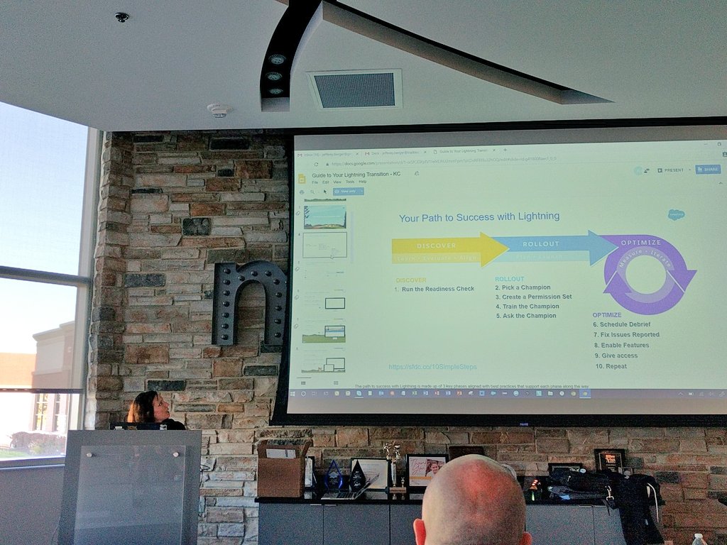 scott_heider's tweet image. Kelly Walker helps KC Salesforce admins with #LivingTheDream #TrailblazerCommunity