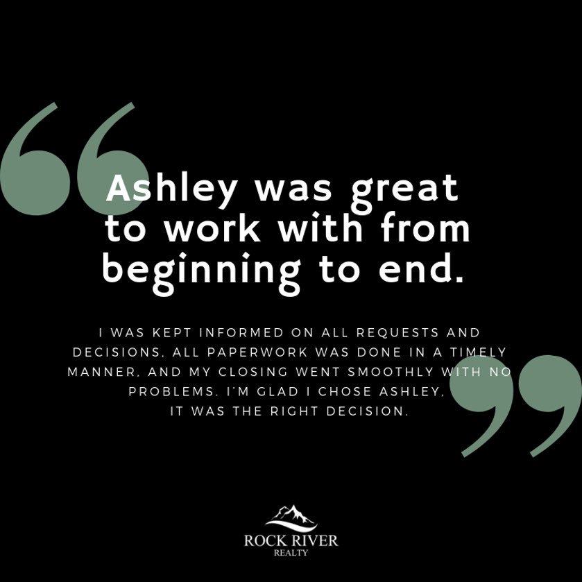 RockRiverRealty's tweet photo. Our agents promise to be by your side through the entire buying and selling process!
.
.
.
.
.
#realresultsforreallife #rockriverrealty #rrrsells #teamswilley #househunting #home #dreamhome #newhome #realestate #realestateagent https://t.co/RN4ZxPJbit